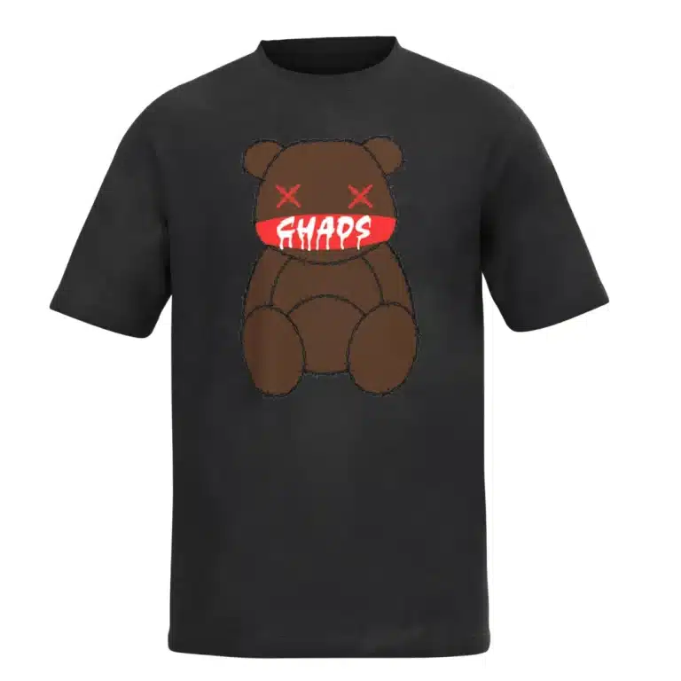 ACID CHAOS SOLID TEDDY T-SHIRT