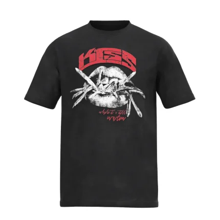 ACID WASH KISS T-SHIRT