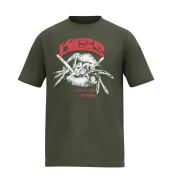 ACID WASH KISS T-SHIRT