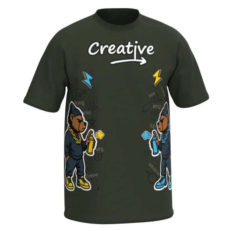 CREATIVE GRAPHIC T-SHIRT