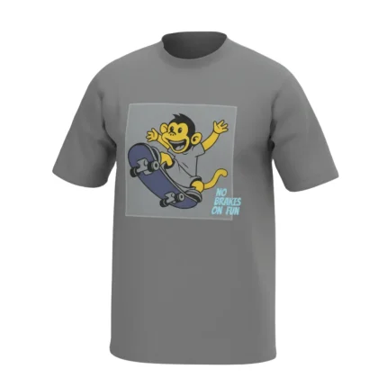 NO BRAKES ON FUN T-SHIRT