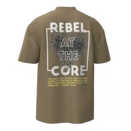REBEL CORE ACID WASH T-SHIRT