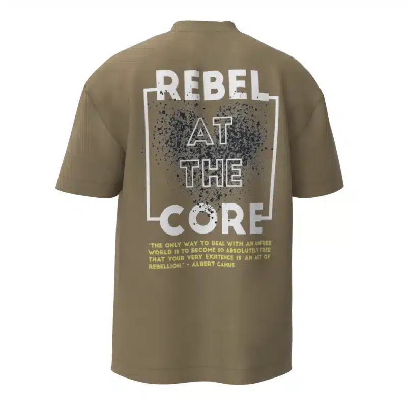REBEL CORE ACID WASH T-SHIRT